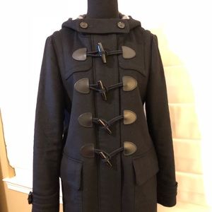 Burberry wool blend duffle coat